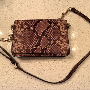 Michael Kors Snakeskin Crossbody